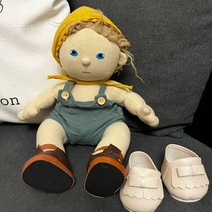 Coco Village Dinkum Doll with Shoes organic